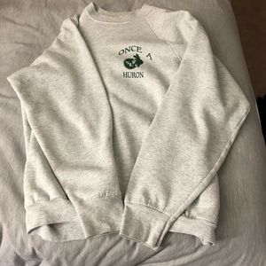 Vintage Eastern Michigan Crewneck Sweater! Size XL